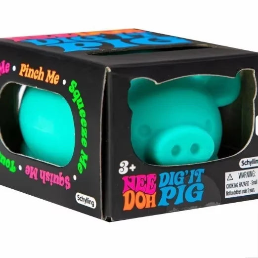 NeeDoh Pig Squishy Fidget Toy