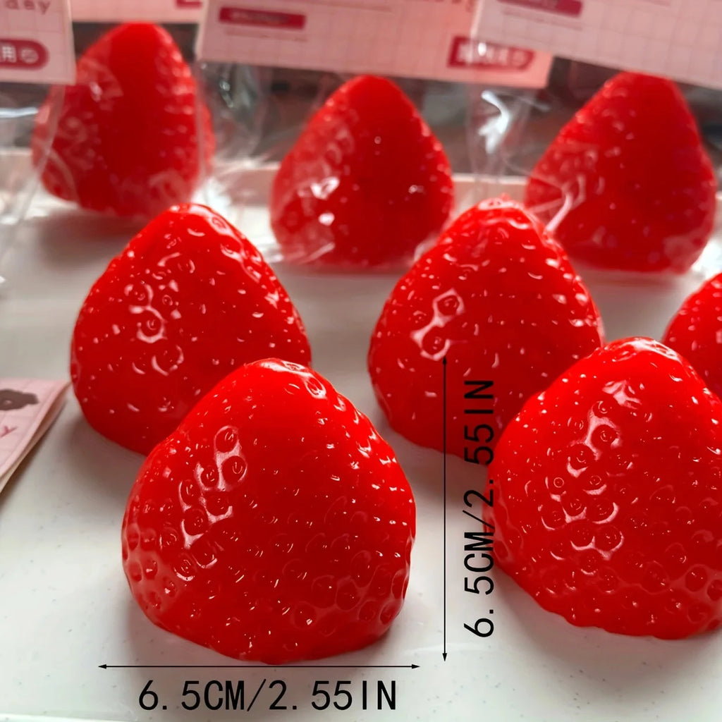 Jumbo Strawberry Squeeze Toy