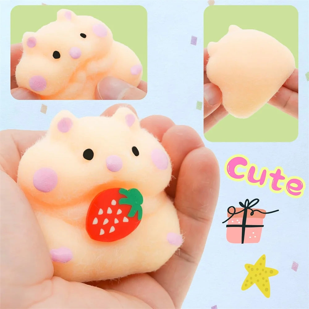 Taba Squishy Handmade Hamster – Stress Relief Fidget Toy