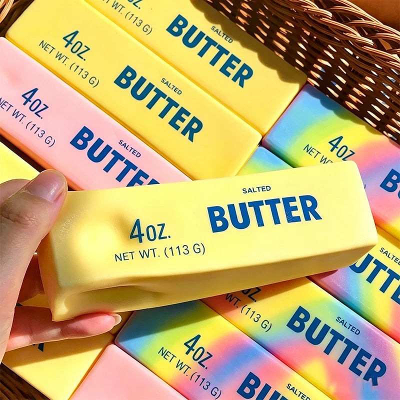 Butter Stick Squishy Fidget Toy – Slow Rise Stress Ball