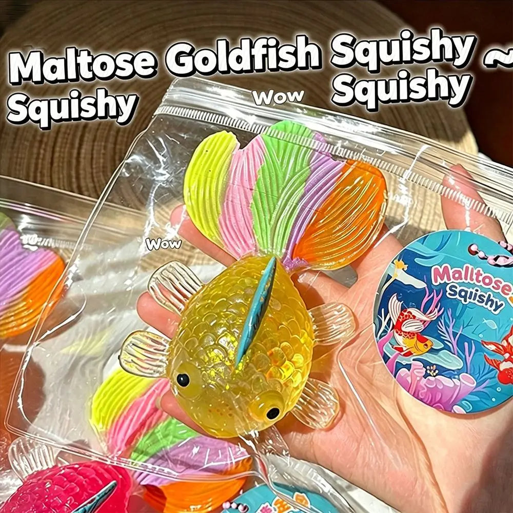 Glitter Goldfish Stress Ball