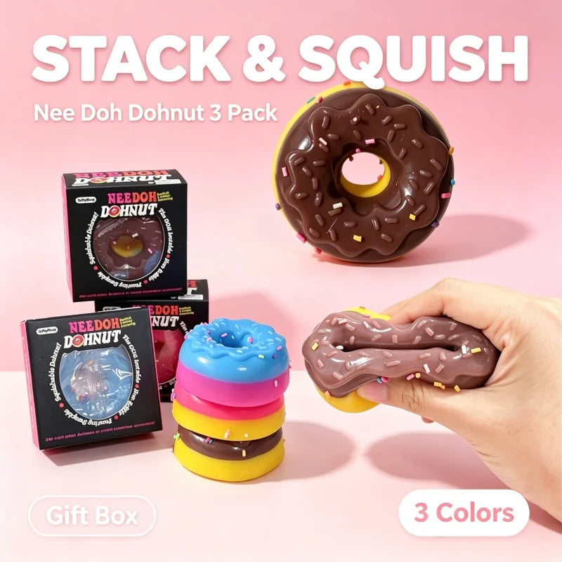 NeeDoh Dohnut Squishy