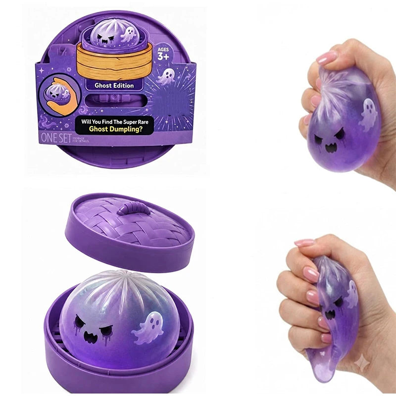 Halloween Ghost Dumpling Squishy Mystery Box
