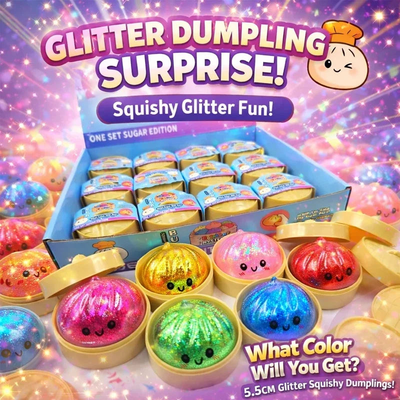 Glitter Dumpling Squishy