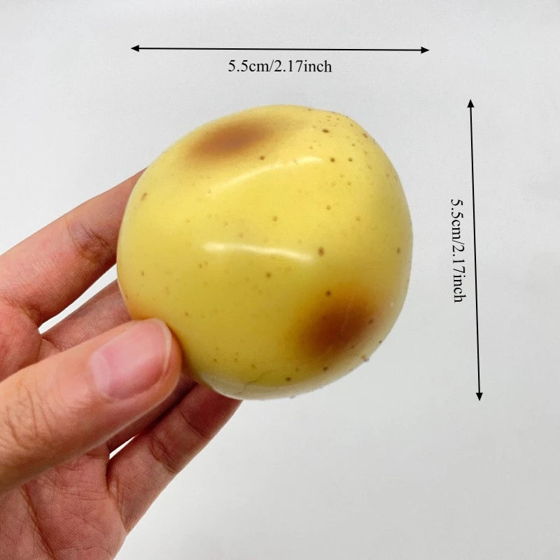 Crunchy Potato Squishy Stress Ball – ASMR Fidget Toy