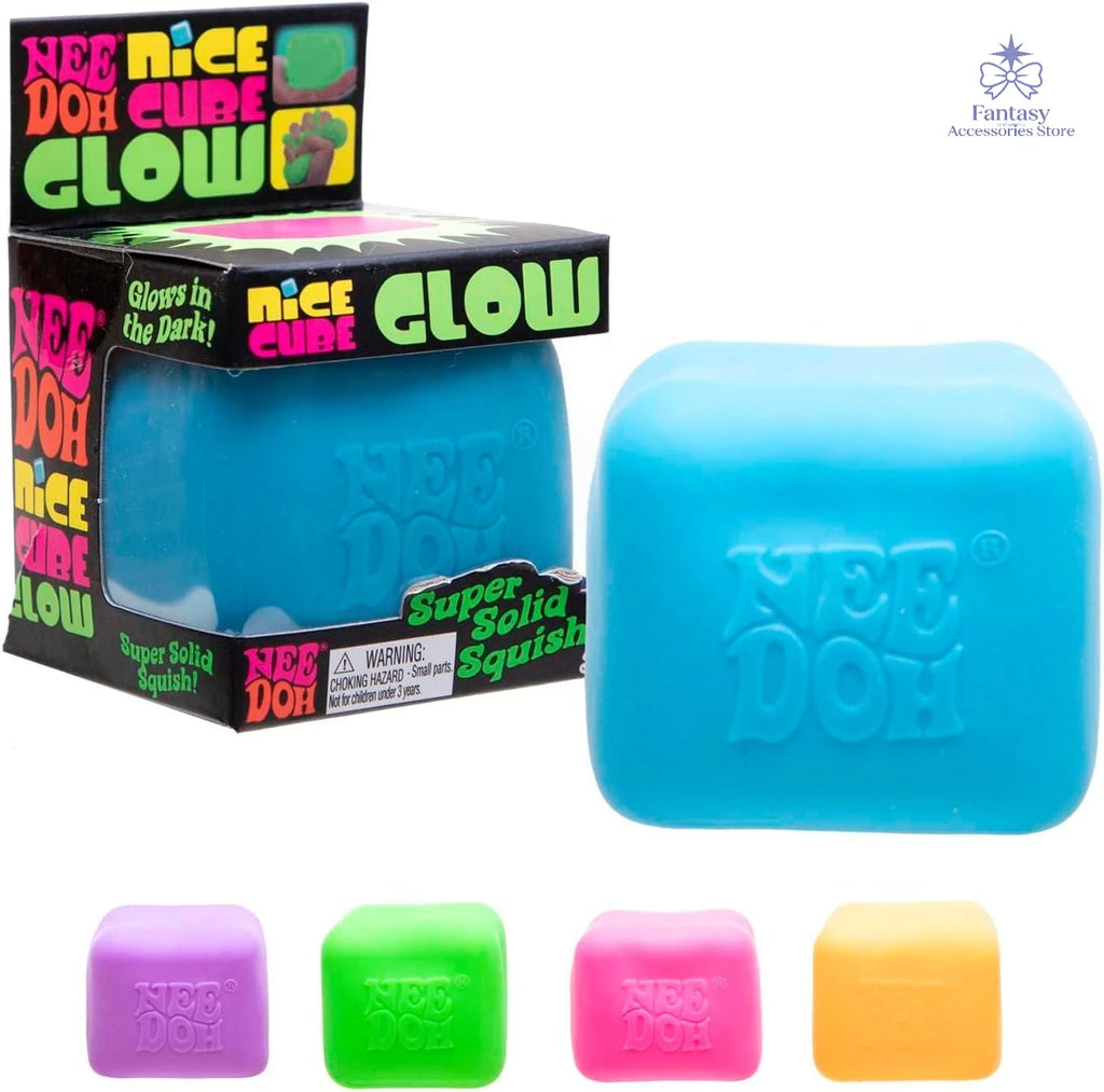 NeeDoh Nice Cube – Glow in the Dark