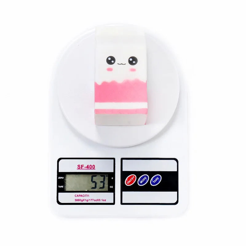 Jumbo Kawaii Popcorn Animal Squishy – Slow Rise Toy