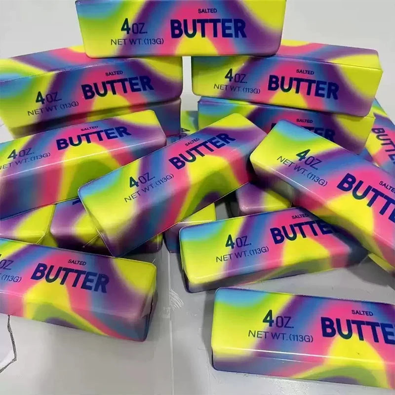 Butter Stick Squishy Fidget Toy – Slow Rise Stress Ball
