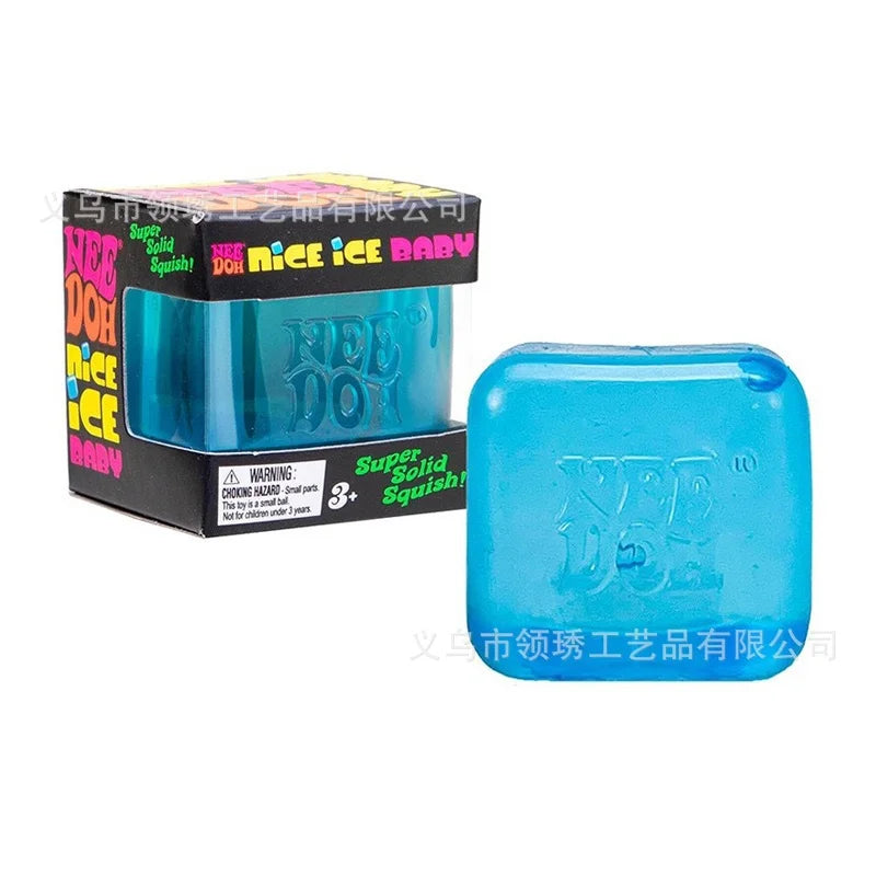 NeeDoh Nice Cube – Sensory Stress Relief Fidget Toy
