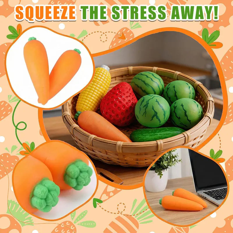 Fruit & Veggie Slow-Rise Squishy