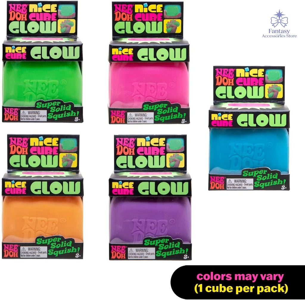 NeeDoh Nice Cube – Glow in the Dark