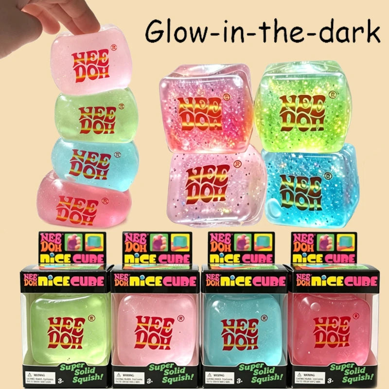 Nice Ice Glow Cube – Glow‑in‑the‑Dark