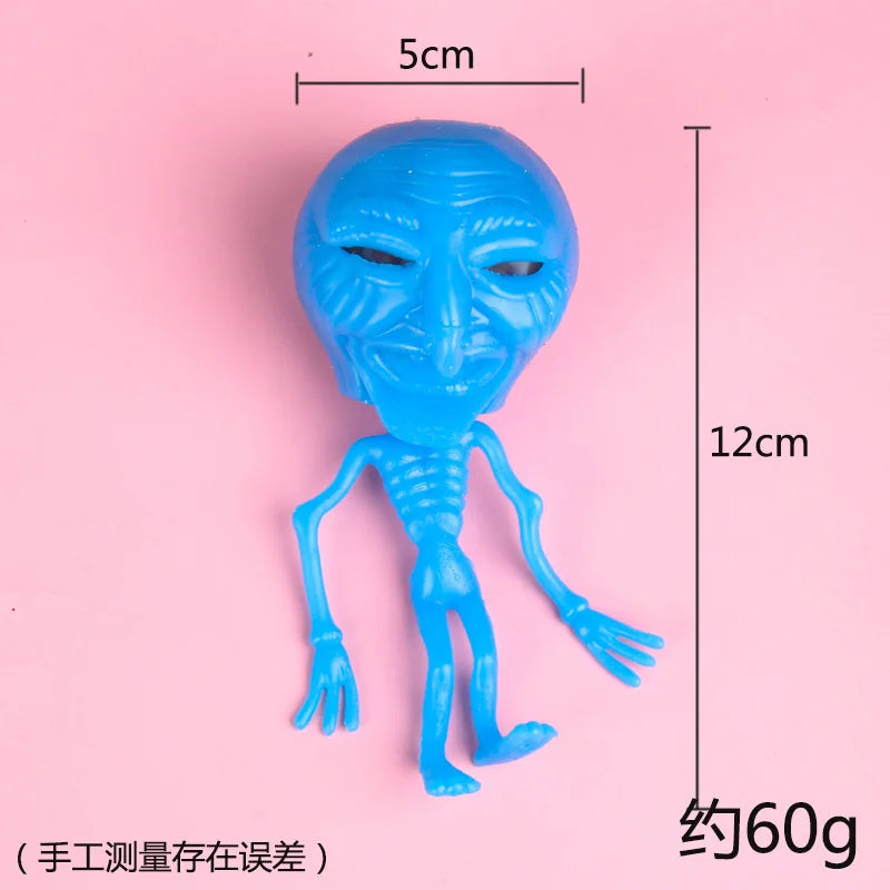 Taba Squishy Skull & Alien Grape Ball – Blind Box Fidget