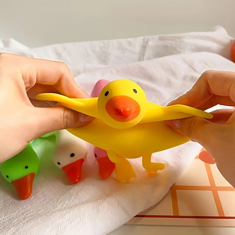 Antistress Duck Squishy – Cute Goose Squeeze Fidget Toy