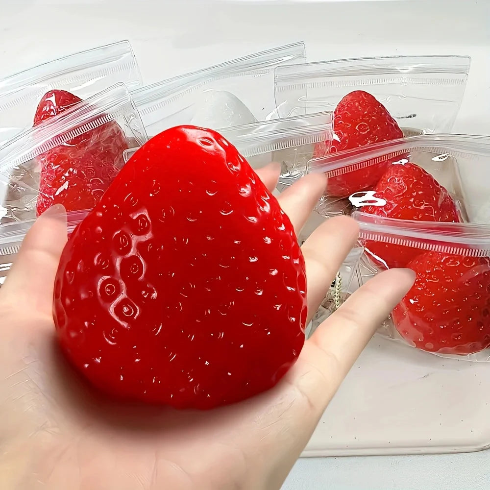 Jumbo Strawberry Squeeze Toy