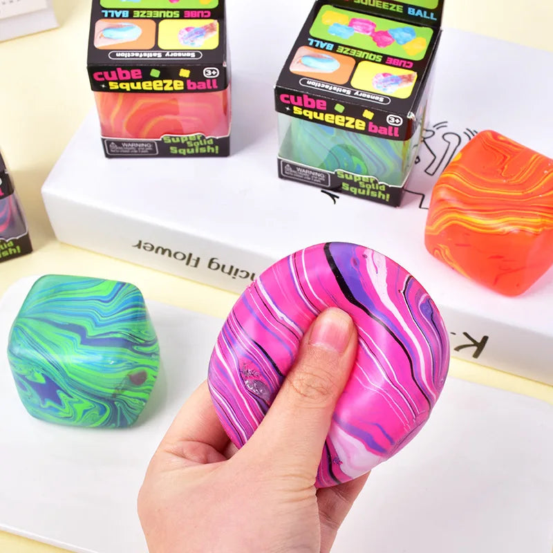 Marble Swirl Ice Cube - Slow Rising