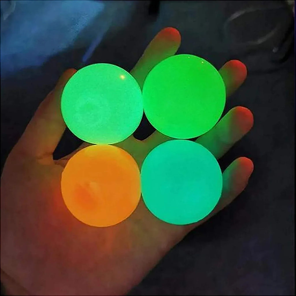 Glow‑in‑the‑Dark Sticky Ceiling Balls