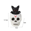 Halloween Skull Squishy Stress Ball – Novelty Fidget Toy