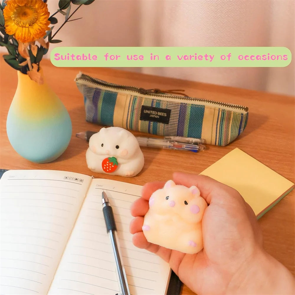 Taba Squishy Handmade Hamster – Stress Relief Fidget Toy