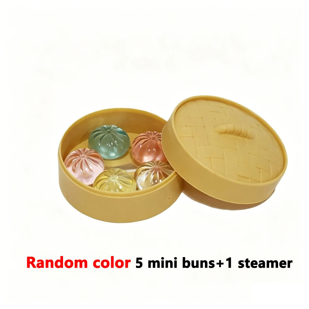 Mini Steamed Bun Squishy Set (5 pieces)