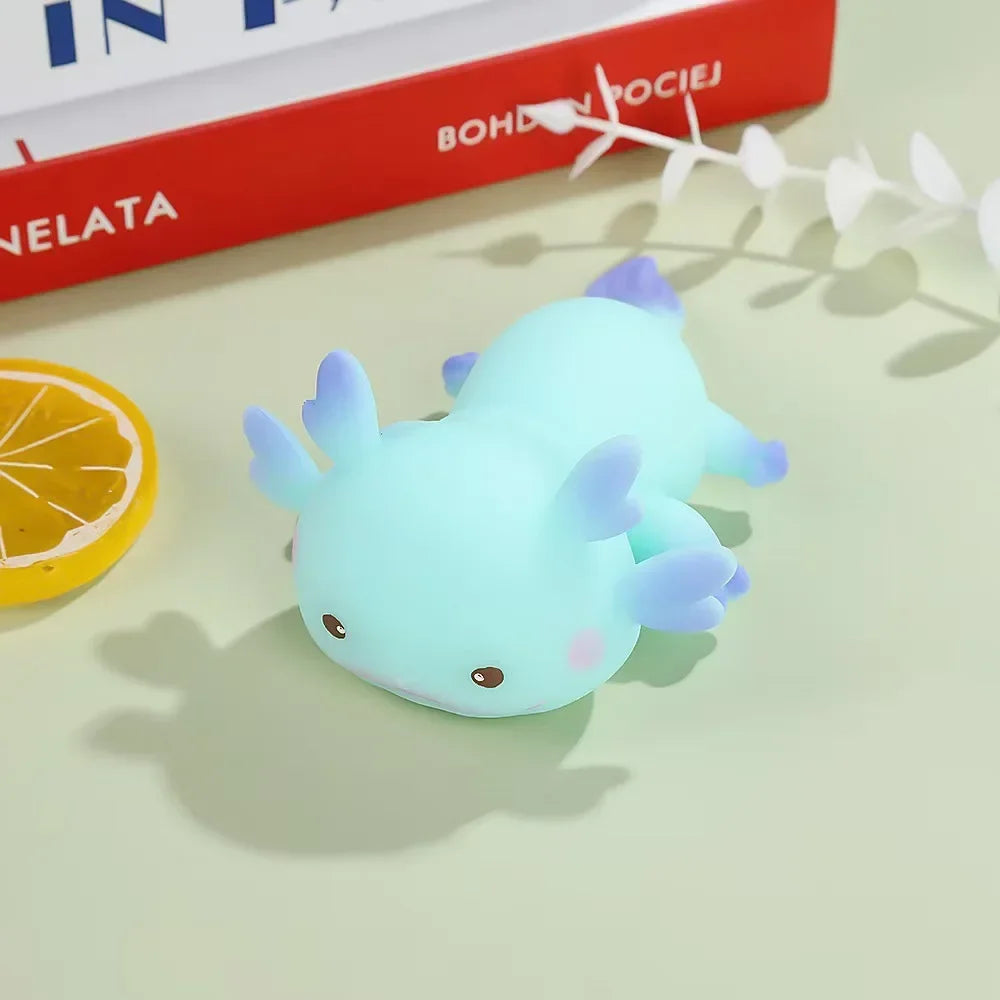 Axolotl Stretchy Squishy – Kawaii Sensory Fidget Stress Relief Toy