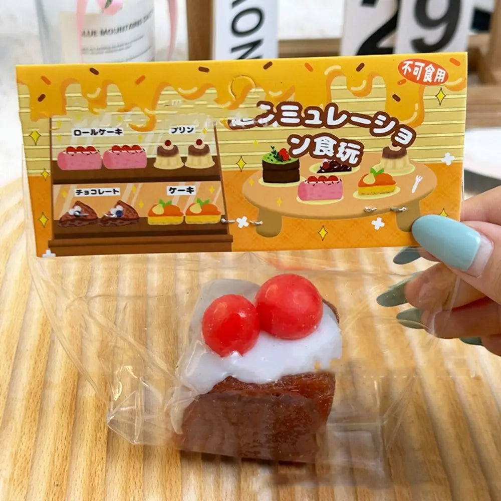 Squishy Cake Stress Relief Toy – Shapeable Pinch Fidget
