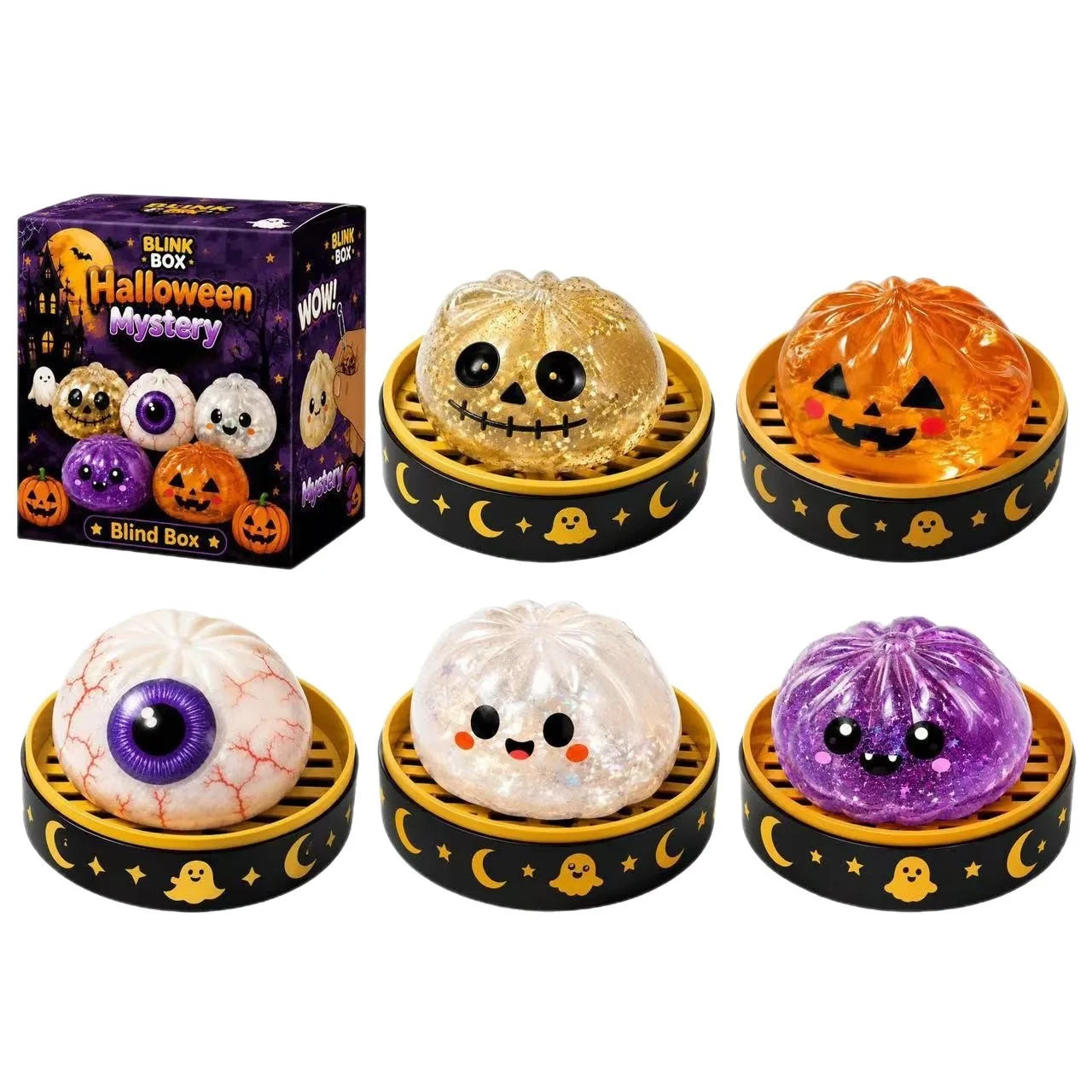 Mystery Halloween Glitter Dumpling