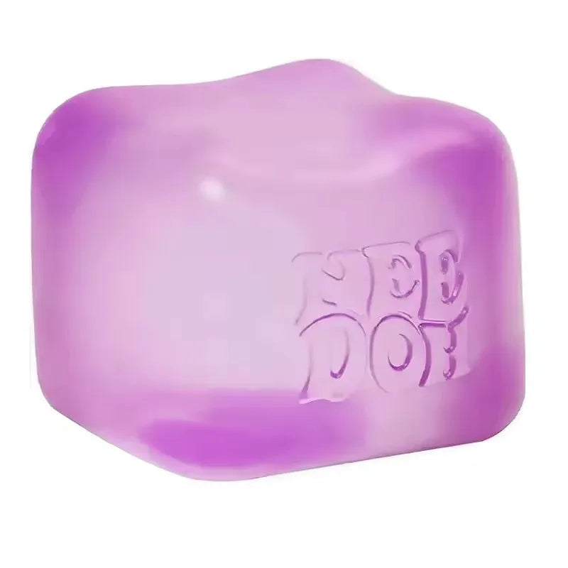 NeeDoh Jellyfish & Cube Squishy – Stress Relief Toy