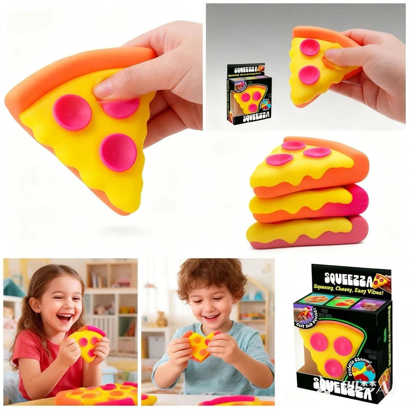 NeeDoh Pizza – Slow Rising Squishy