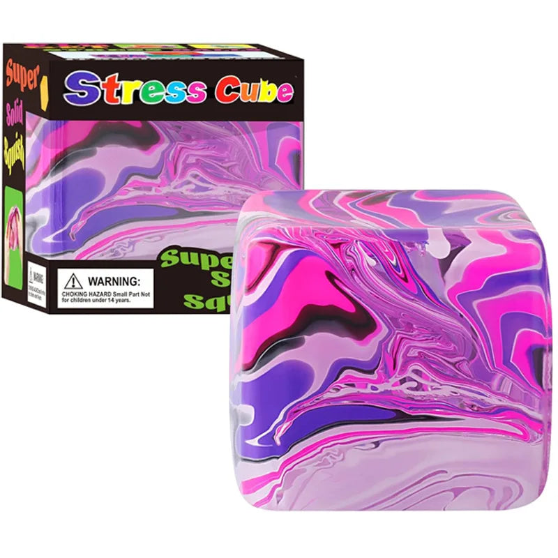 Marble Swirl Ice Cube - Slow Rising