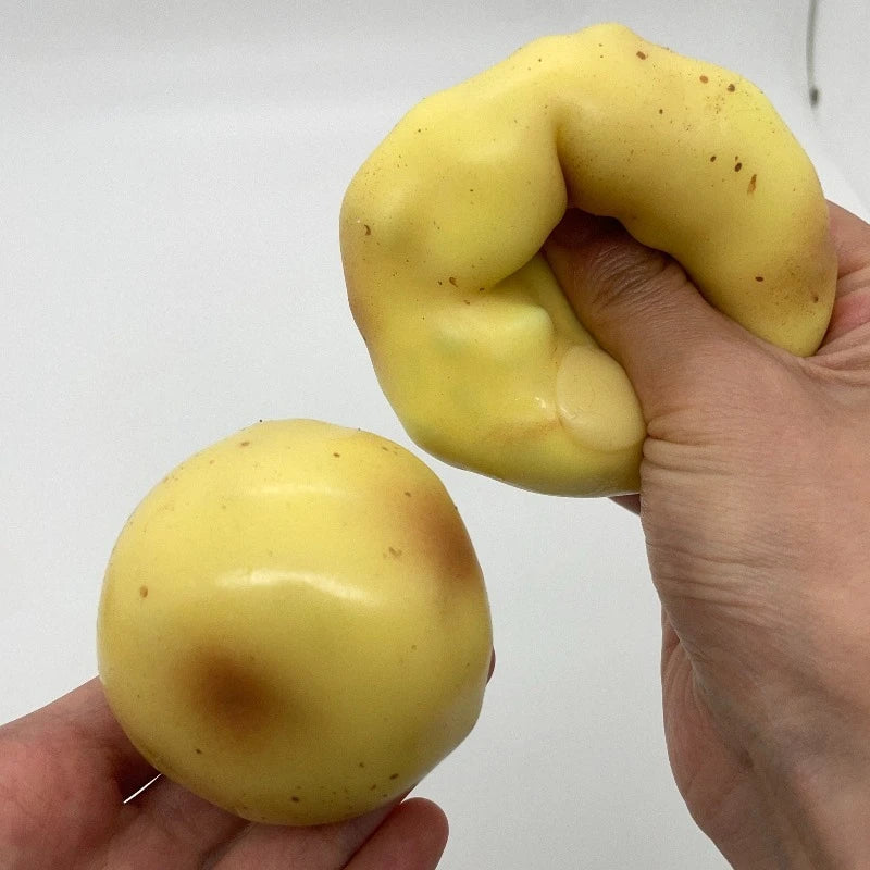 Crunchy Potato Squishy Stress Ball – ASMR Fidget Toy