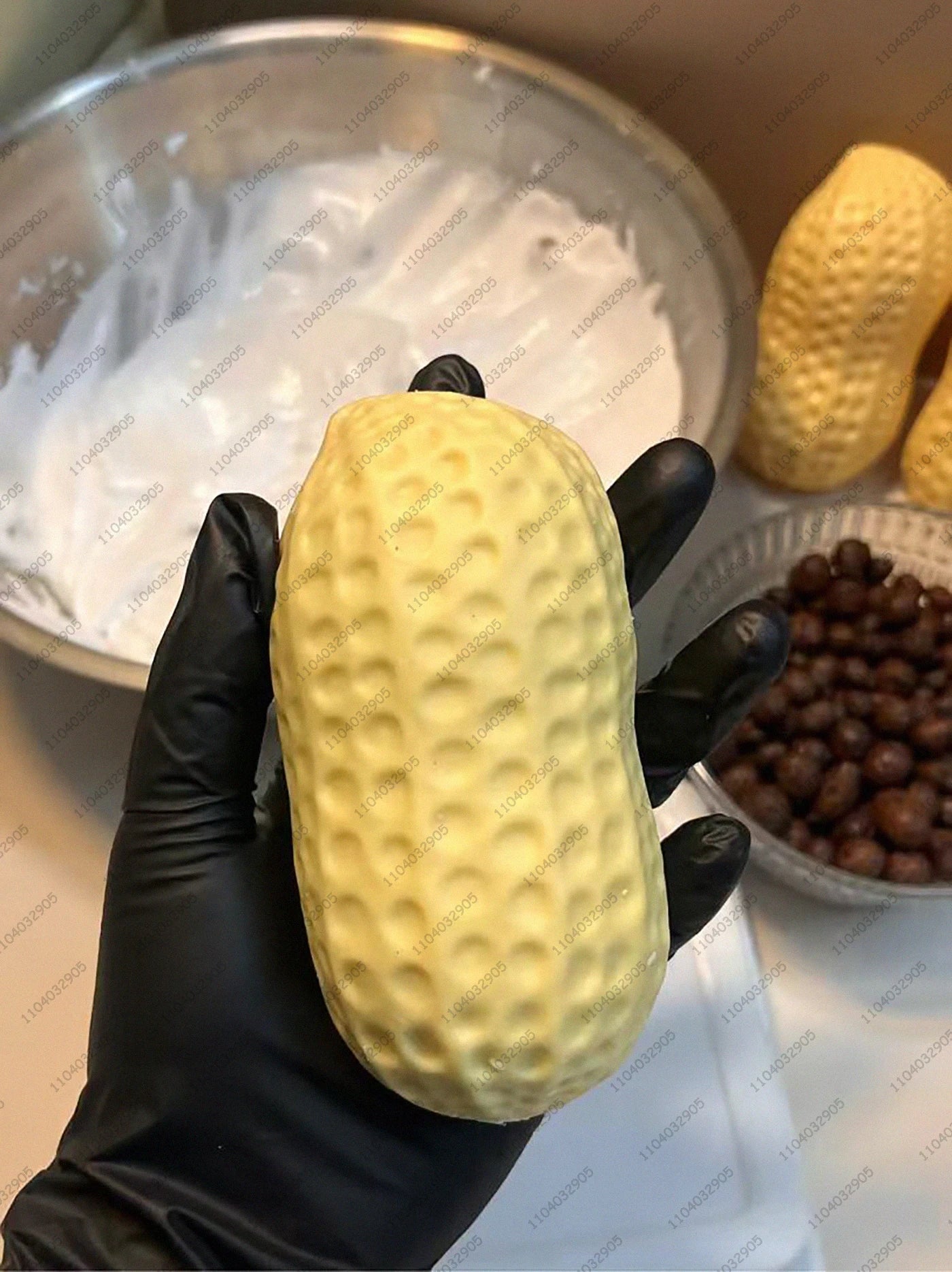 Peanut Squishy Stress Ball – Buttery Soft Fidget Toy