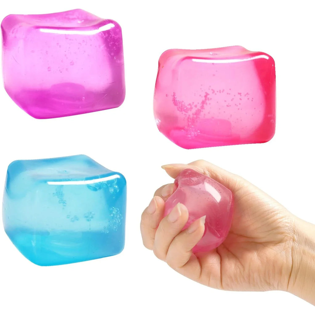Gel Ice Cube Squishy – Satisfying Stress Relief Fidget Toy