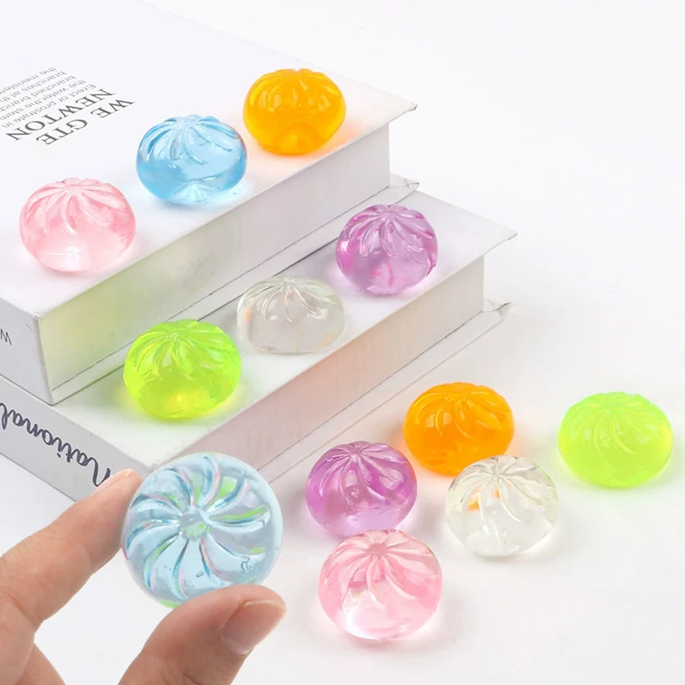 Mini Steamed Bun Squishy Set (5 pieces)