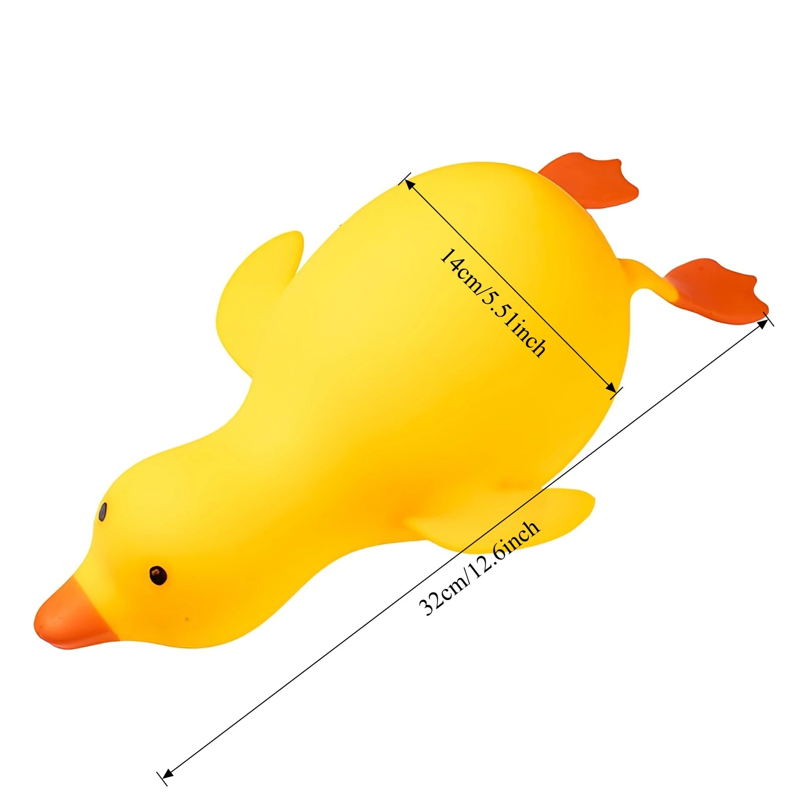 Antistress Duck Squishy – Cute Goose Squeeze Fidget Toy