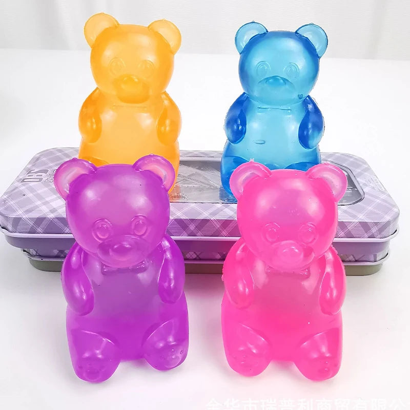 Cute Bear Squishy – Kawaii Sensory Fidget Stress Relief Toy