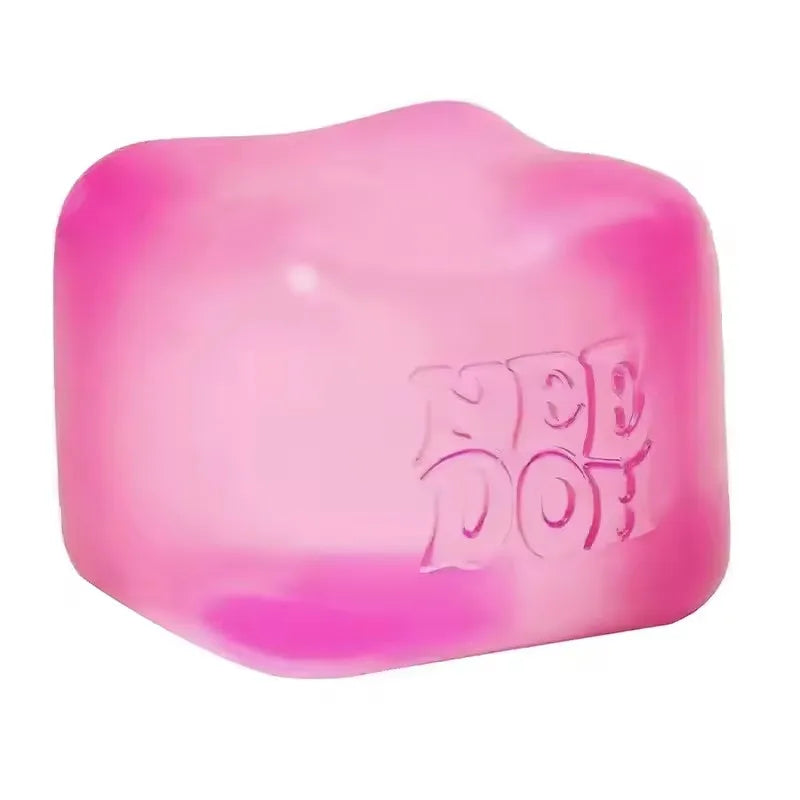 NeeDoh Jellyfish & Cube Squishy – Stress Relief Toy