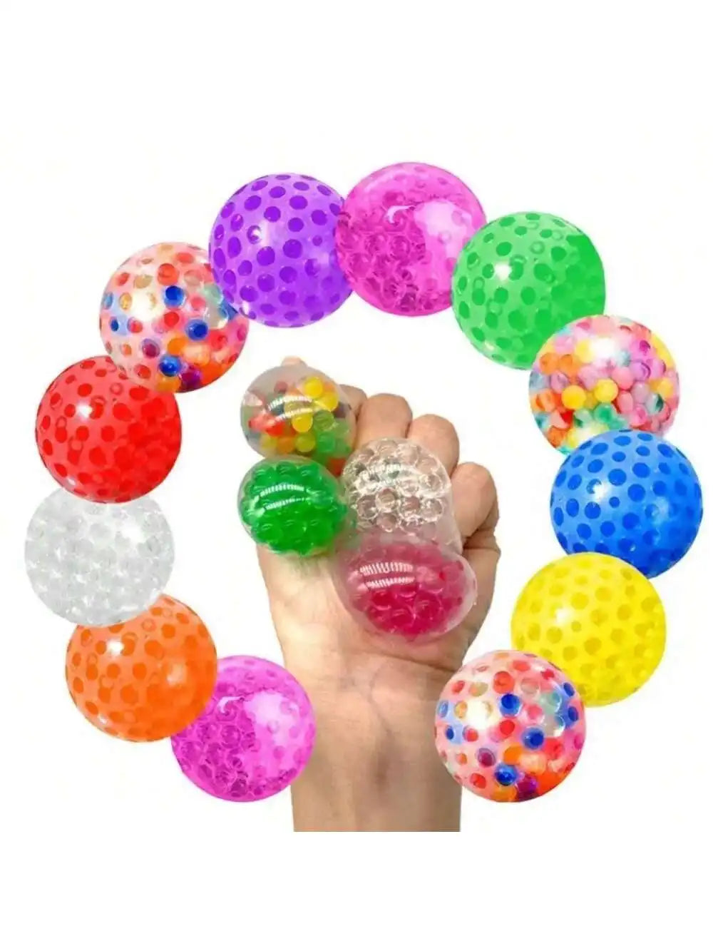 Sensory Stress Ball Fidget Set – 1, 5, 10, 15 & 20 Piece Options