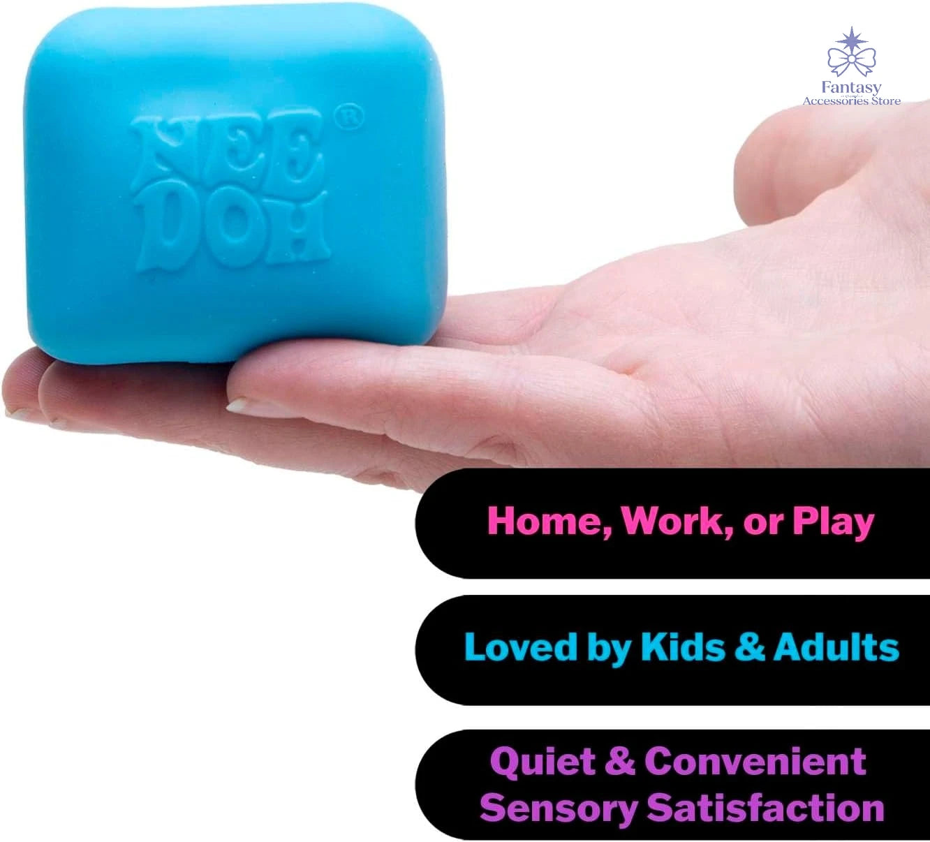 NeeDoh Nice Cube – Glow in the Dark
