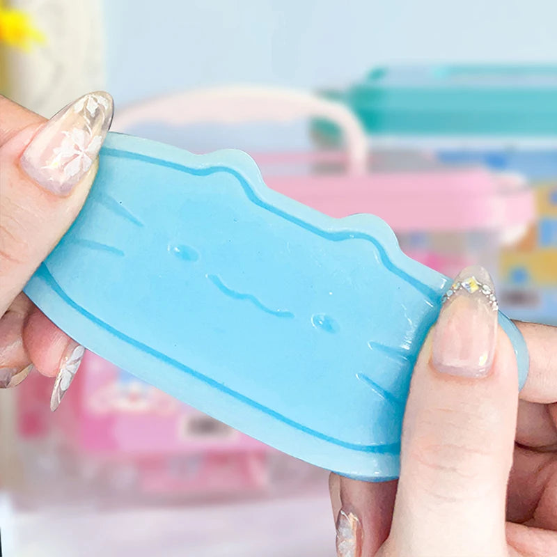 Sticky Cat & Cheese Squishy – Slow Rebound Fidget Toy