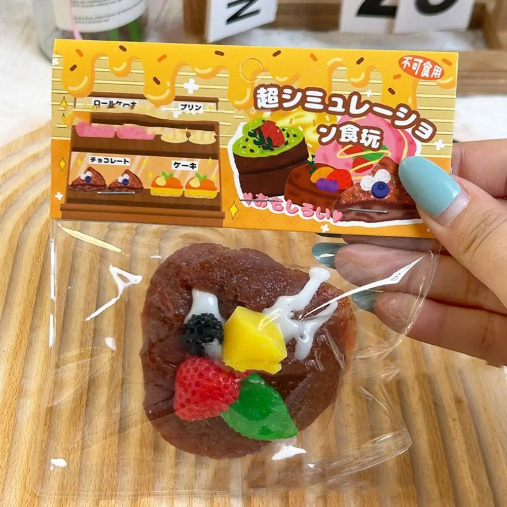 Squishy Cake Stress Relief Toy – Shapeable Pinch Fidget