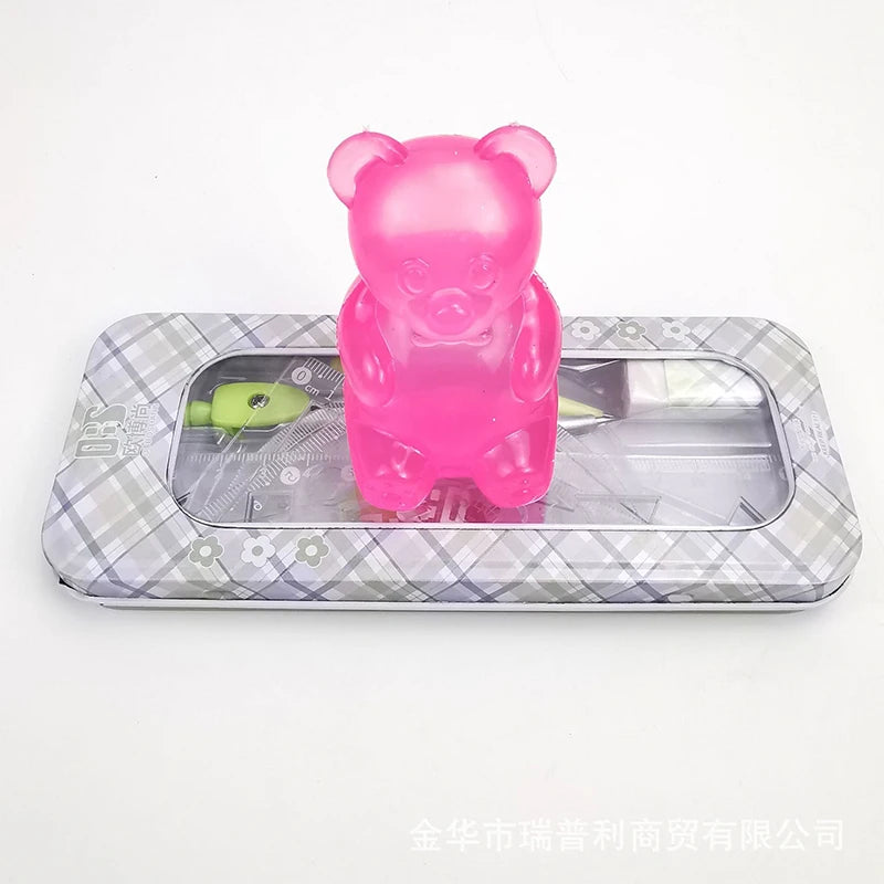 Cute Bear Squishy – Kawaii Sensory Fidget Stress Relief Toy