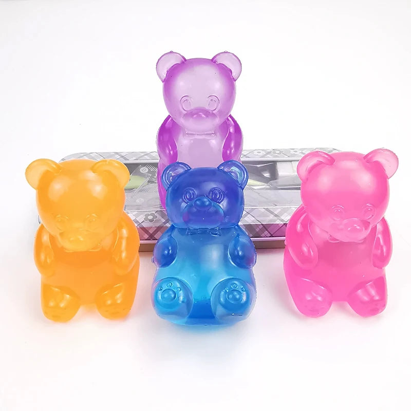 Cute Bear Squishy – Kawaii Sensory Fidget Stress Relief Toy