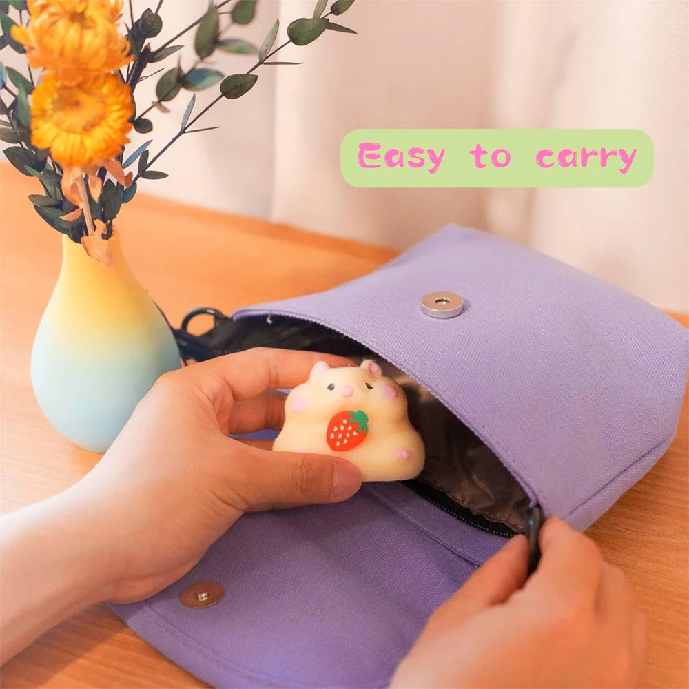 Taba Squishy Handmade Hamster – Stress Relief Fidget Toy
