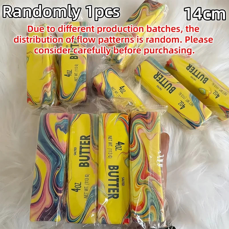 Butter Stick Squishy Fidget Toy – Slow Rise Stress Ball